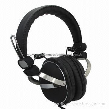 Metal Case Active Noise Canceling Headset with Mic, CE and RoHS Marks